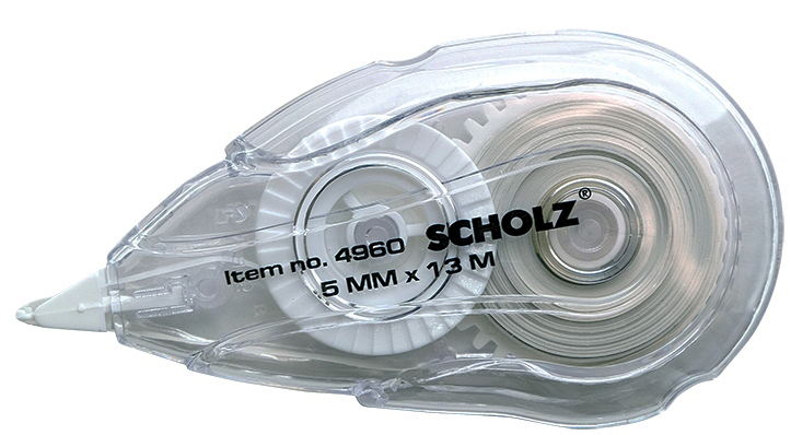 Коректор-стрічка SCHOLZ (4960SCH), 5мм*13м